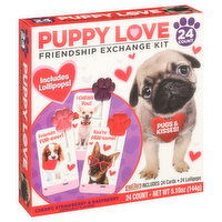 Puppy Love Friendship Exchange Kit, Cherry, Strawberry & Raspberry - 24 Each