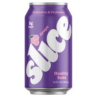 Slice Healthy Soda, Grape - 12 Fluid ounce