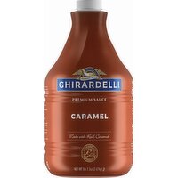 GHIRARDELLI CARMEL SAUCE PUMP BOTTLE - 87.3 Ounce