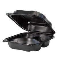 Large Vented 3 Comp Container - 75 Each