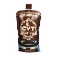 CVT Soft Serve Ice Cream Chocolate, 6 Ounce