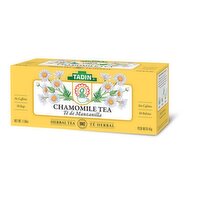 Tadin Chamomile Tea, Caffeine Free, Herbal Tea