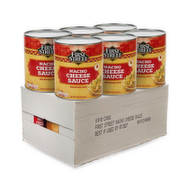 First Street Nacho Cheese Sauce Case  - 6 Each