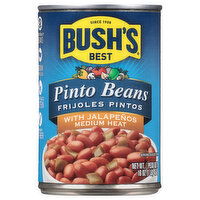 Bush's Best Medium Heat Pinto Beans with Jalapenos