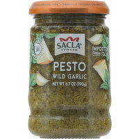 Sacla Italia Pesto, Wild Garlic - 6.7 Ounce