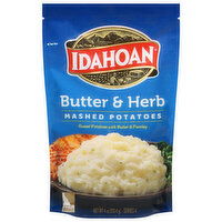 Idahoan Mashed Potatoes, Butter & Herb, 4 Ounce