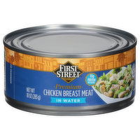 First Street Chicken Breast Meat, Premium, 10 Ounce