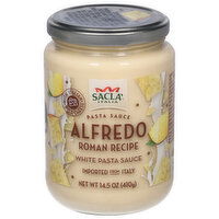 Sacla Italia Pasta Sauce, Alfredo, White - 14.5 Ounce