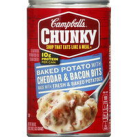 Campbell's Soup, Baked Potato with Cheddar & Bacon Bits - 18.8 Ounce