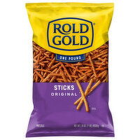 Rold Gold Pretzels, Original, Sticks - 16 Ounce