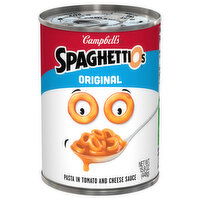 SpaghettiOs Pasta, in Tomato and Cheese Sauce, Original, 15.8 Ounce