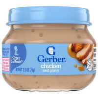 Gerber Chicken and Gravy, Sitter 2nd Foods - 2.5 Ounce