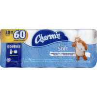 Charmin Bathroom Tissue, Doubles, Ultra Soft - 30 Each