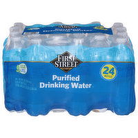 First Street Drinking Water, Purified - 24 Each