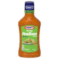 Kraft Dressing, Zesty Italian, Fat Free - 16 Fluid ounce