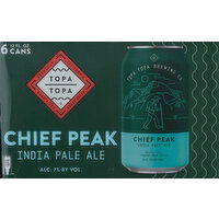 Topa Topa Brewing Co. Beer, India Pale Ale, Chief Peak - 72 Ounce