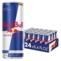 Red Bull Energy Drink, 8.4 fl oz, 24 Each