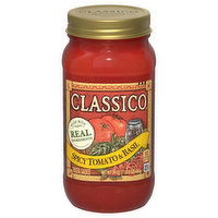 Classico Pasta Sauce, Spicy Tomato & Basil - 24 Ounce