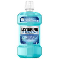 Listerine Mouthwash, Antiseptic, Cool Mint - 1 Litre