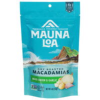 Mauna Loa Macadamias, Maui Onion & Garlic, Dry Roasted, 4 Ounce