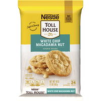 Tollhouse White Macadama Nut Cookie Dough 16 oz, 16 Ounce