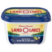 Land O Lakes Butter with Olive Oil & Sea Salt - 13 Ounce