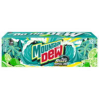 Mountain Dew Baja Blast Soda - 12 Each