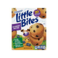 Entenmann's Entenmann's Little Bites Blueberry Mini Muffins, 5 pouches, 8.25 oz - 8.25 Ounce