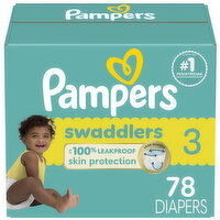 Pampers Pampers Swaddlers Diapers - Size 3 (16-28 lbs) - 78 Each