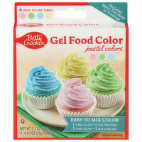 Betty Crocker Food Colors, Pastel, Gel - 4 Each