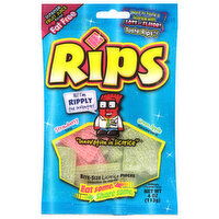Rips Fat Free Strawberry/Green Apple Bite-Size Candy - 4 Ounce