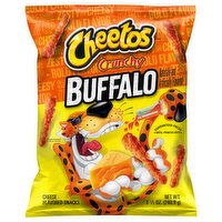 Cheetos Cheese Flavored Snacks, Buffalo, Crunchy - 8.5 Ounce