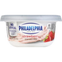 Philadelphia Cream Cheese Spread, Strawberry - 7.5 Ounce