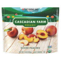 Cascadian Farm Peaches, Sliced - 10 Ounce