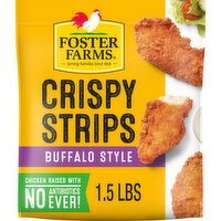 Foster Farms Buffalo Style Crispy Chicken Strips, Frozen - 24 Ounce
