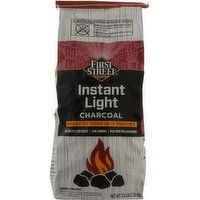 First Street Charcoal, Instant Light - 11.6 Pound