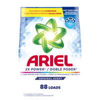 Ariel Powder Laundry Detergent, Original Scent, 8.81 Pound