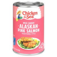 Chicken of the Sea Wild Caught Alaskan Traditional Style Pink Salmon - 14.75 Ounce