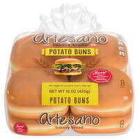 Artesano Potato Buns - 8 Each