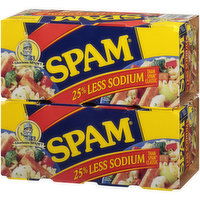 Spam with Less Sodium 6/12 oz - 72 Ounce