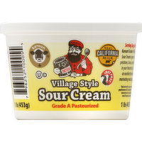 Karoun Sour Cream, Village Style - 1 Pound