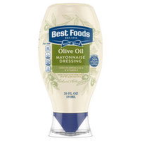 Best Foods Mayonnaise Dressing, Olive Oil, 20 Ounce