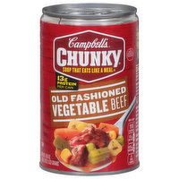 Campbell's Soup, Vegetable Beef, Old Fashioned - 18.9 Ounce