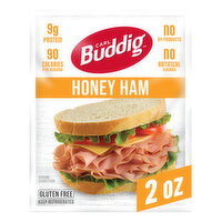 Buddig Honey Ham with Natural Juices - 2 Ounce