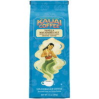 Kauai Coffee Coffee, Arabica, 100% Premium, Vanilla Macadamia Nut - 10 Ounce