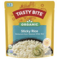 Tasty Bite Sticky Rice, Organic, White, Steamed, Restaurant-Style - 8.8 Ounce