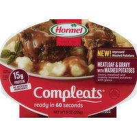 Hormel Meatloaf & Gravy, with Mashed Potatoes - 9 Ounce