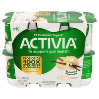 Activia Vanilla Probiotic Low Fat Yogurt