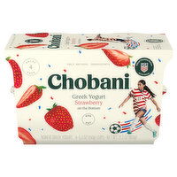 Chobani Nonfat Greek Strawberry on the Bottom Yogurt Value Pack - 4 Each