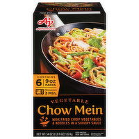 Ajinomoto Chow Mein, Vegetable - 6 Each